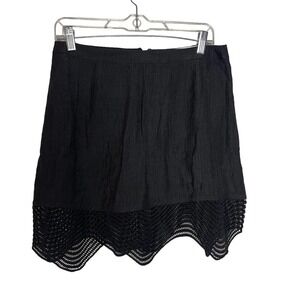 NWT Saints & Secrets Black Short Skirt Size 12